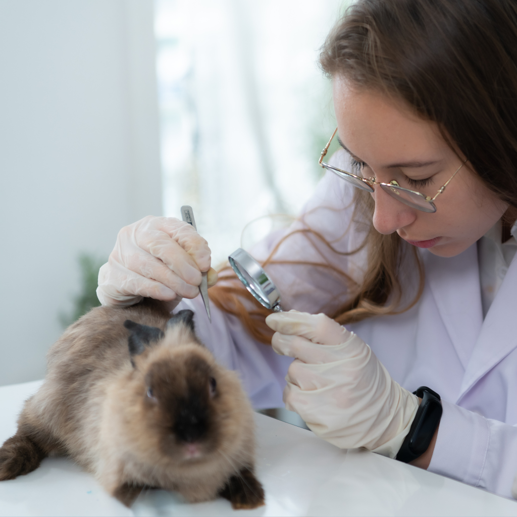 on (5) llevar a mi conejo al veterinario